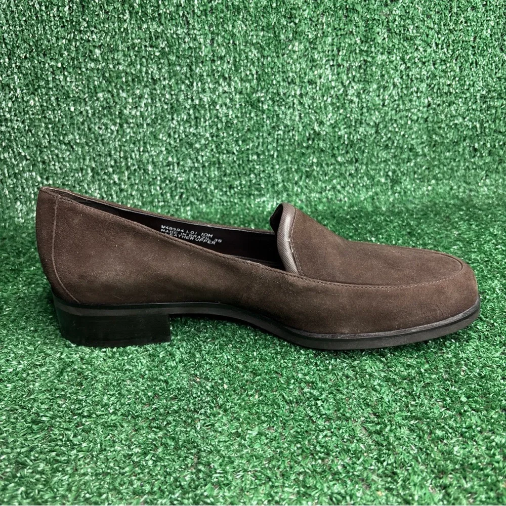 NEW - Rockport‎ Brown Suede Loafers Comfort DMX Made In Brazil Women's Size 10 M